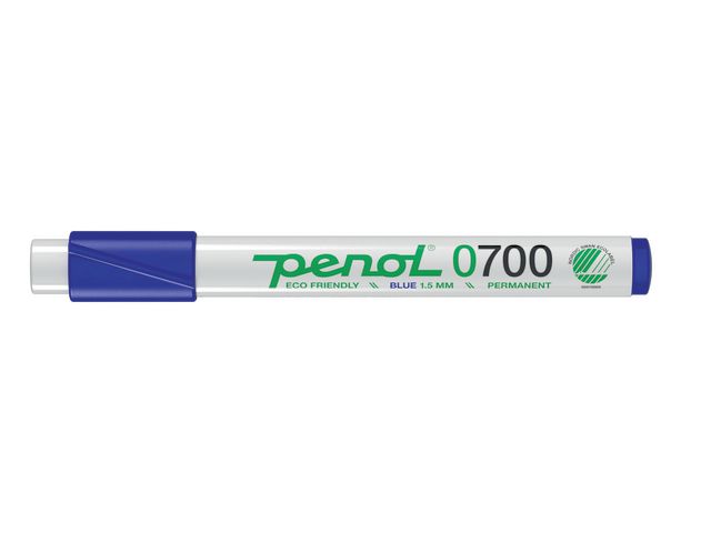 PENOL Märkpenna 0-700 perm 1,5mm blå, st