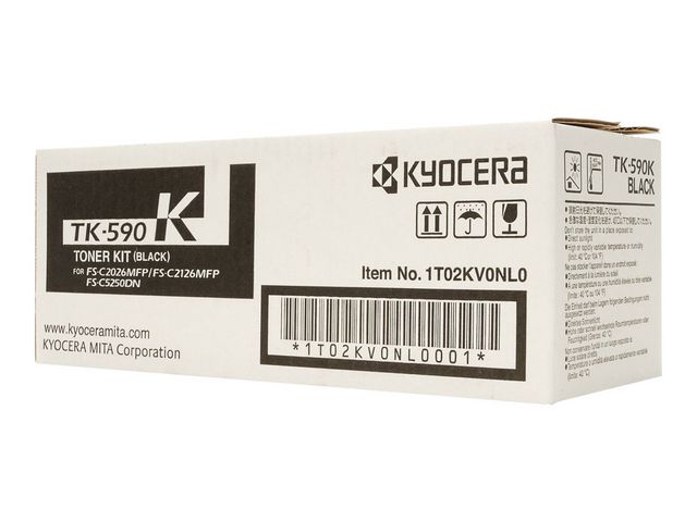 KYOCERA Toner, 590K, svart, singelförpackning, 0T2KV0NL, st