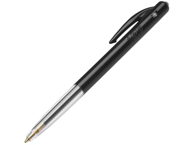 BIC® Kulpenna, M10 Clic™, tunn spets på 0,7 mm, svart, st