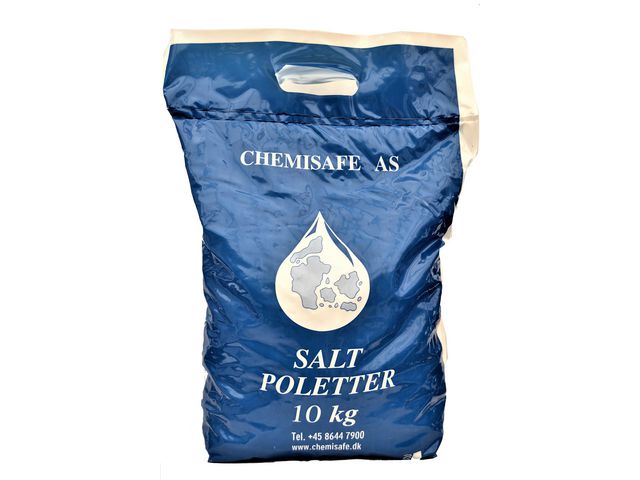 ABENA Salttabletter, för användning i diskmaskiner och vattenuppmjukare, 10 kg, fp om 10 kg