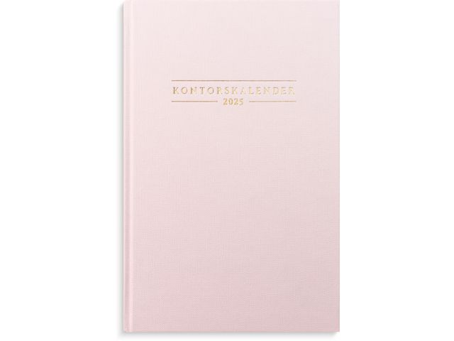 Burde Kalender 2025 Kontorskalender rosa, st