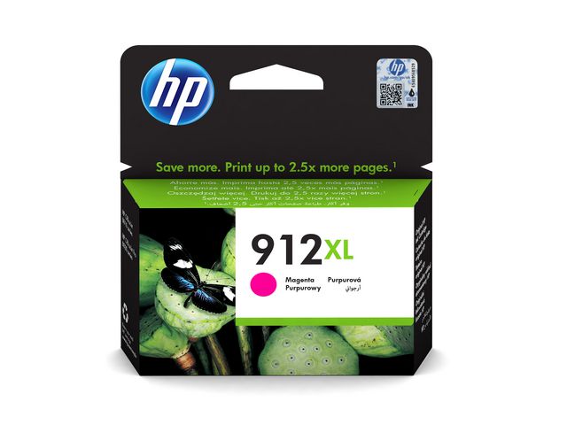 HP 912XL bläckpatron, magenta, hög kapacitet, 10,4 ml, st