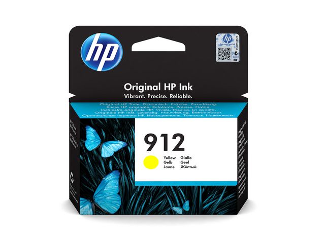 HP 912 bläckpatron, gul, 2,93 ml, st