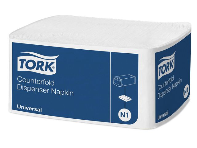 Tork Servett Uni N1 1-lag 33x30, krt. om 24 x 300 st