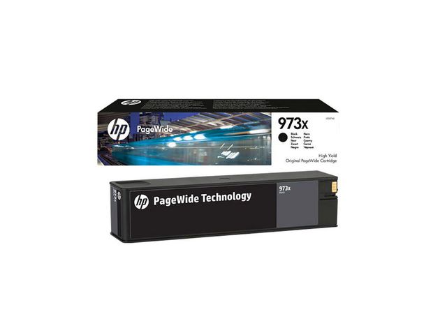 HP PageWide 973X bläckpatron, svart, singelförpackning, st