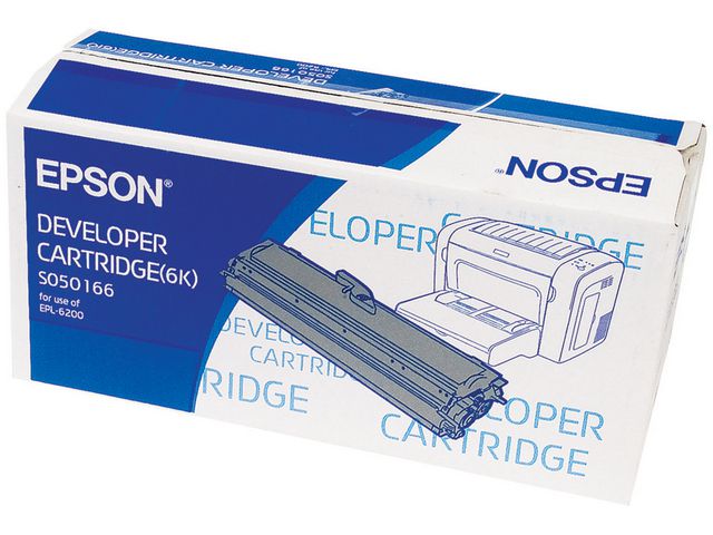 Epson Toner, S050166, svart, singelförpackning, C13S050166, st