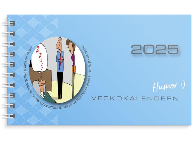 Burde Kalender 2025 Veckokalendern Humor, st