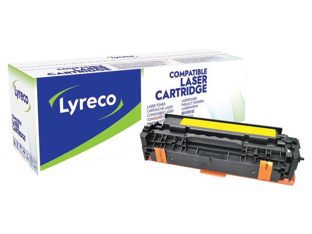 Lyreco Toner HP CE412A Gul, st