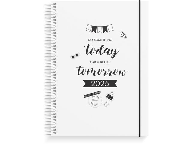 Burde Kalender 2025 Doodle B5, st