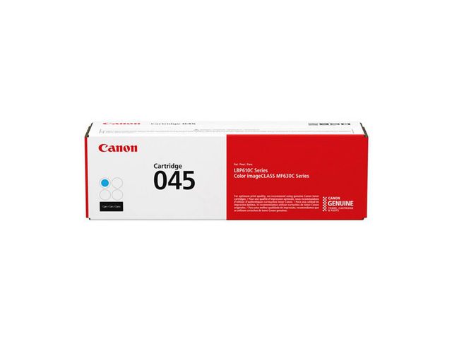 Canon Toner, 045, cyan, singelförpackning, 841711, st