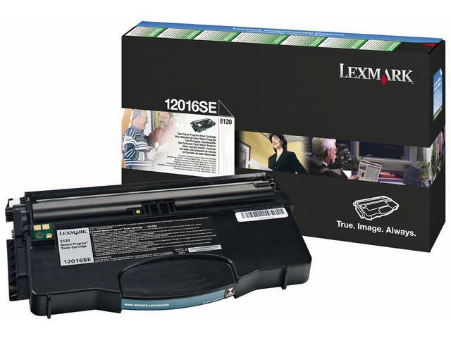 Lexmark Toner, 12016SE, svart, singelförpackning, st