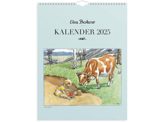 Burde Väggkalender 2025 Elsa Beskow, st