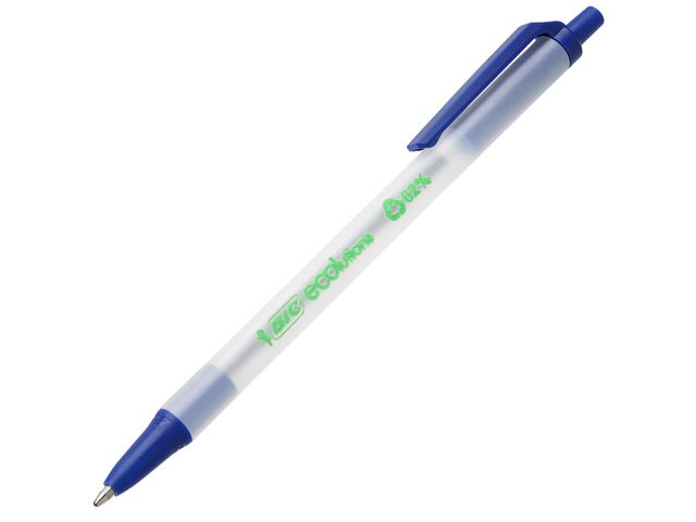 BIC® Kulpenna Ecolutions™ Clic Stic™ 1,0mm blått bläck, st