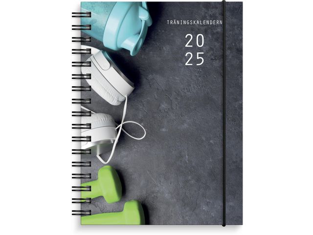 Burde Kalender 2025 Träningskalendern A6, st