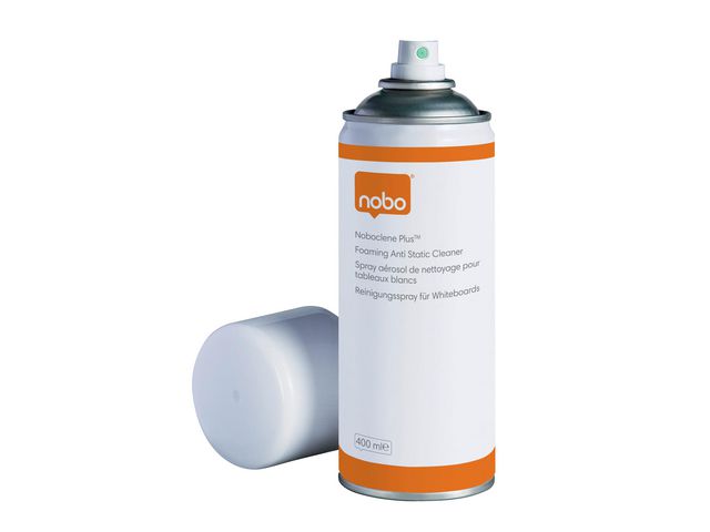 Nobo Whiteboardrengörning spray 400ml, burk 400 ml