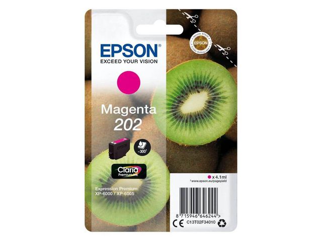 Epson Bläckpatron T202 Magenta, st