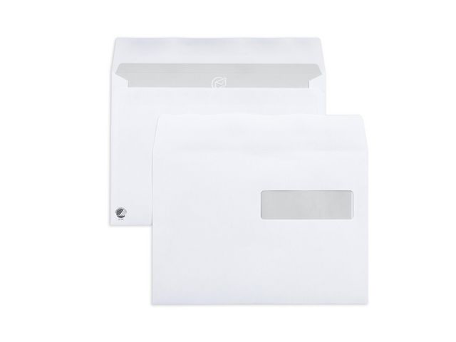SOBER® Kuvert E5 H2 155x220mm självhäftande, krt. om 500 st