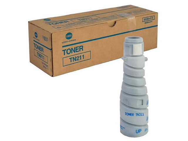 Konica Minolta Toner, TN-211, svart, singelförpackning, 8938415, st
