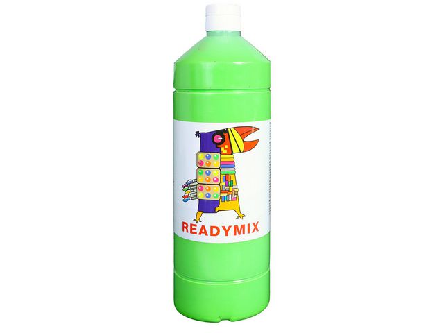Readymix 1000 ml, ljusgrön, flaska om 1000 ml