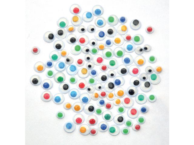 PLAYBOX Plastögon PET färgade 300/fp, fp om 300 st