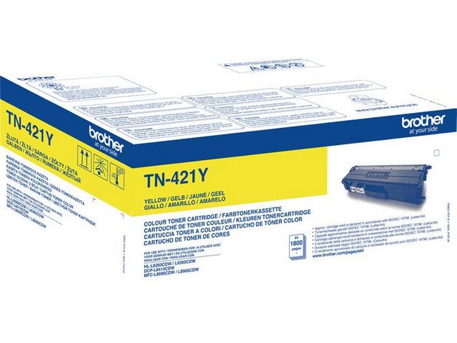 Brother Toner, 421Y, gul, TN421Y, st