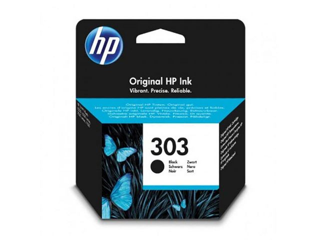 HP Bläckpatron T6N02AE 303 Svart, st