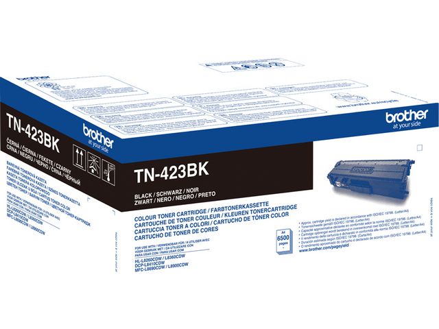 Brother Toner, 423BK, svart, TN423BK, st
