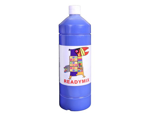 Readymix 1000 ml, marinblå, flaska om 1000 ml