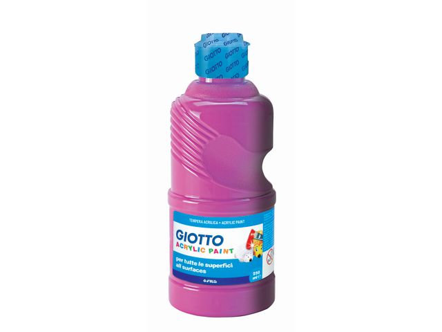 GIOTTO Akrylfärg Giotto 500 ml rosa, st