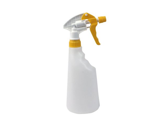 Hygienteknik Sprayflaska HT 0,6L Gul, flaska om 600 ml