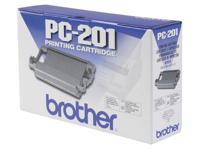 Brother Färgband PC201 svart, st