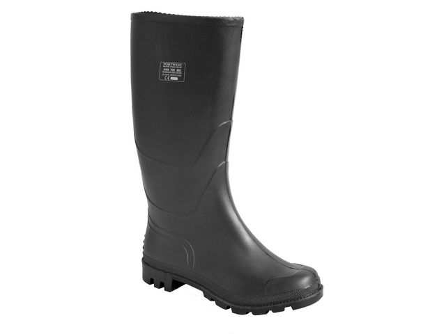 PORTWEST® Gummistövel PVC Wellington O4 FO svart 43, par 2 st