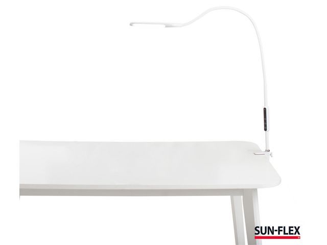 SUN-FLEX® Lampa Desklite vit, st