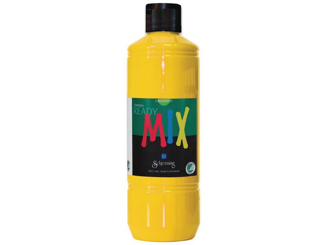 Readymix Svanenmärkt 500ml primärgul, flaska om 500 ml