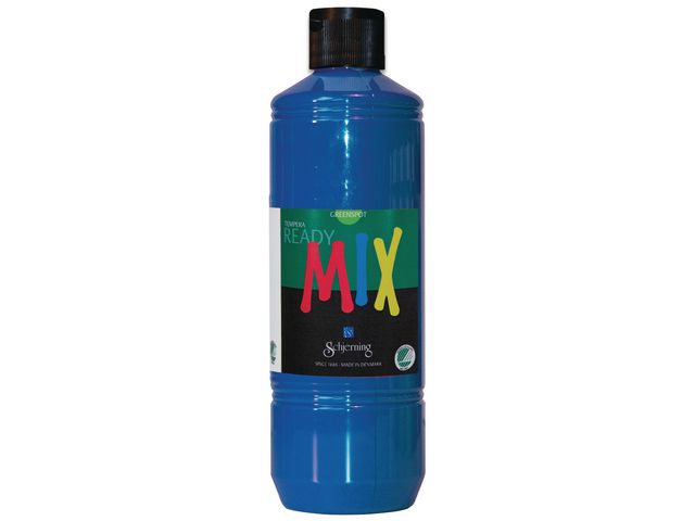 Readymix Svanenmärkt 500ml blå, flaska om 500 ml