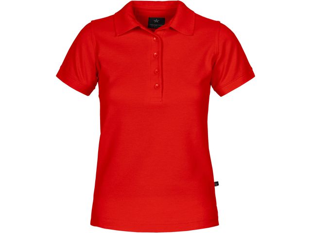 TEXSTAR Pikétröja PSW4 50/50 dam röd 2XL, st