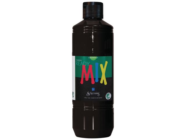 Readymix Svanenmärkt 500ml svart, flaska om 500 ml