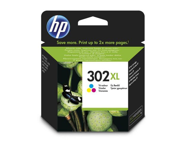 HP Tonerkassett 302XL (F6U67AE), cyan, magenta, gult, singelpack, hög kapacitet, st
