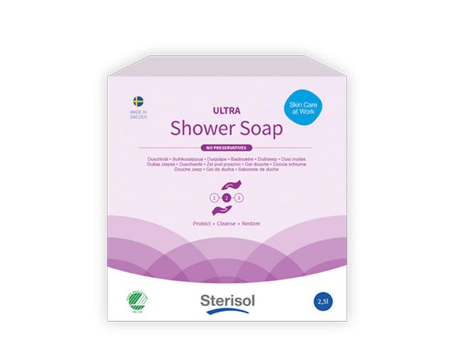 Sterisol Tvål ULTRA Shower Soap parfymerad 2,5l, st