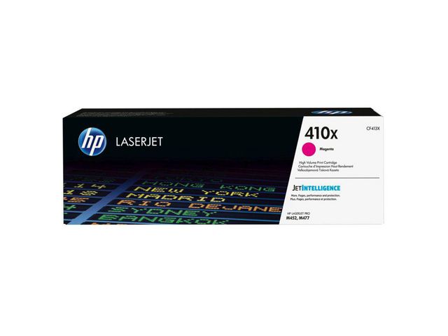 HP Toner CF413X 410X 5K Magenta, st