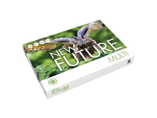 NEW FUTURE Kopieringspapper Multi A3 90g ohålat, bunt om 500 blad