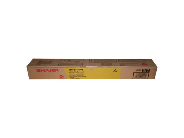 Sharp Tonerkassett, MX-27GTYA, gul, MX-27GTYA, st