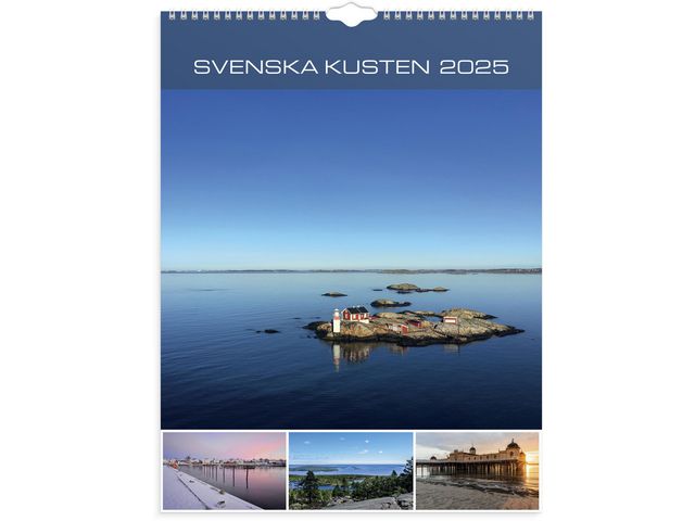 Burde Väggkalender 2025 Svenska kusten, st