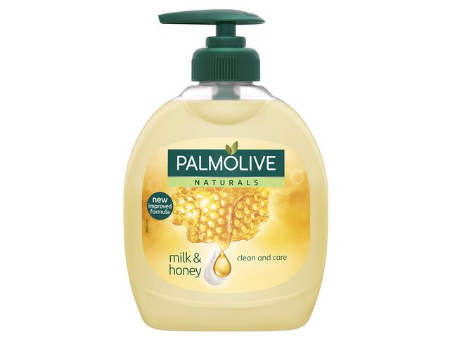 Palmolive Tvål Milk & Honey 300ml, flaska om 300 ml