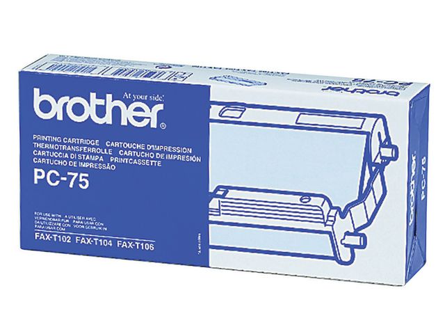 Brother Färgband, svart, PC-75, st