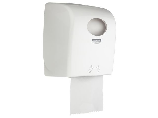 AQUARIUS Dispenser handduk rulle vit, st