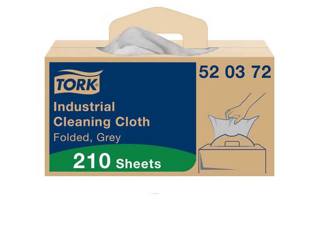 Tork Rengöringsduk W7 flexibell grå, fp om 210 st