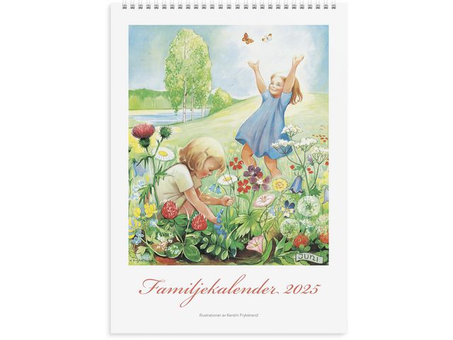 Burde Familjekalender 2025 Kerstin Frykstrand, st