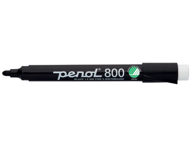 PENOL Whiteboardpenna 800 rund svart, st