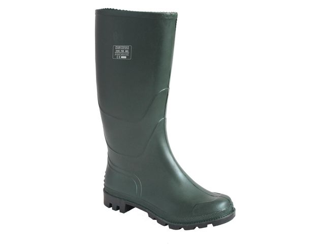 PORTWEST® Gummistövel PVC Wellington O4 FO grön 48, par 2 st